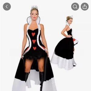 Queen of Hearts Costume Dress